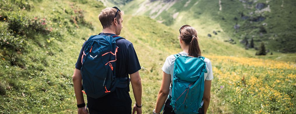 Familienwanderung in Warth-Schröcken