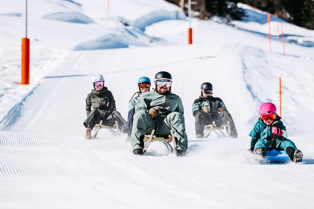 Rodeln in Warth-Schröcken