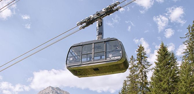 Bergbahn Oberlech.