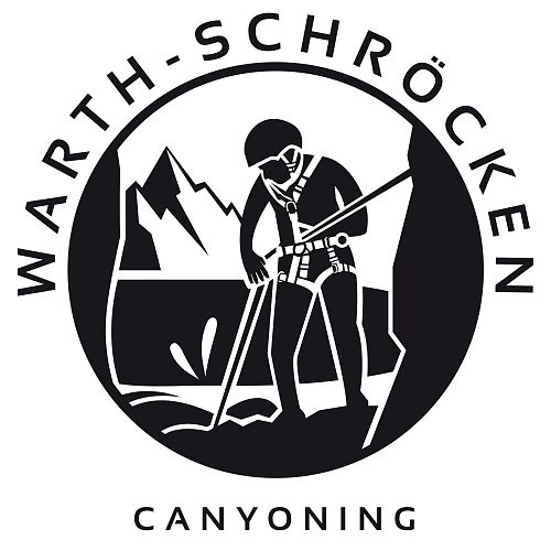 Warth-Schroecken-Icon-Canyoning-mitTypo-1C-schwarz