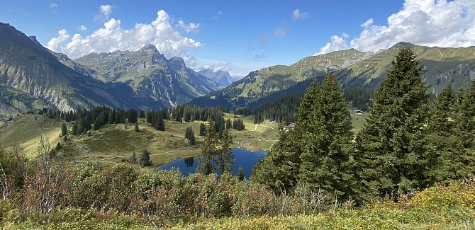 Körbersee in Warth-Schröcken
