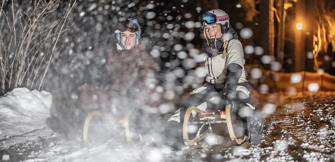 Rodeln in Warth-Schröcken