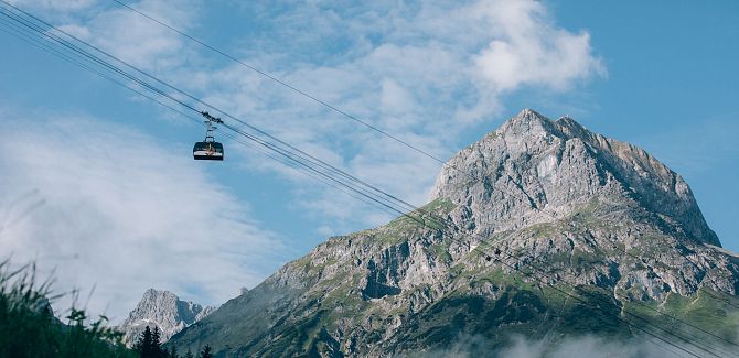 Rüfikopf Seilbahn.