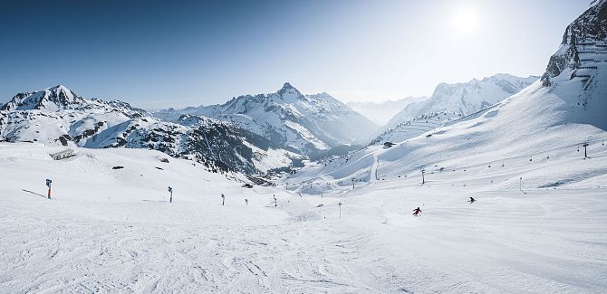 Skifahren in Warth-Schröcken