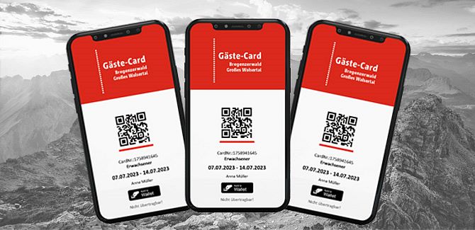 Gäste-Card Bregenzerwald & Großes Walsertal.