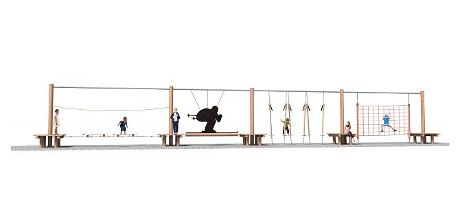 A preview image shows the course from a side perspective.