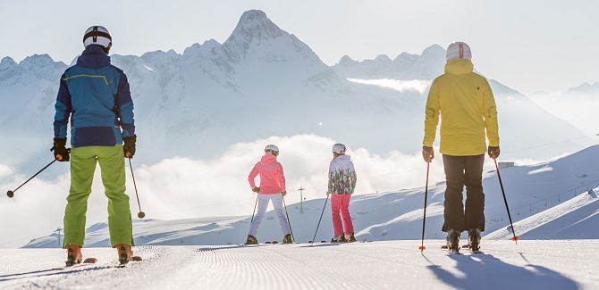 Winterurlaub in Warth-Schröcken.