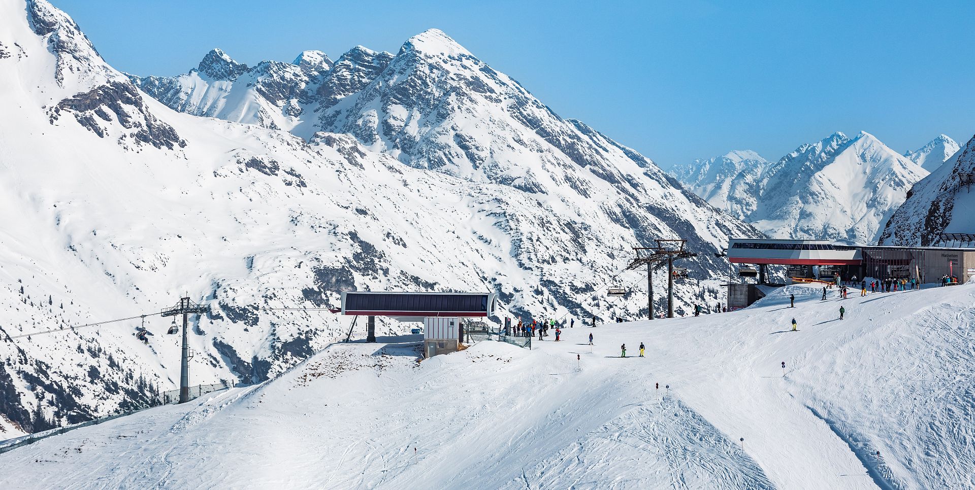 Skifahren in Warth-Schröcken