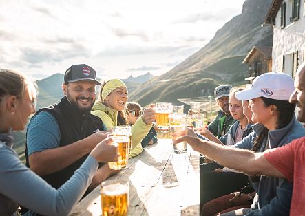 Hüttenwanderungen in Warth-Schröcken