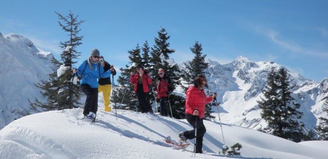 Schneeschuhwanderung 'Unterwegs auf leisen Sohlen' - Schneesportschule Schröcken