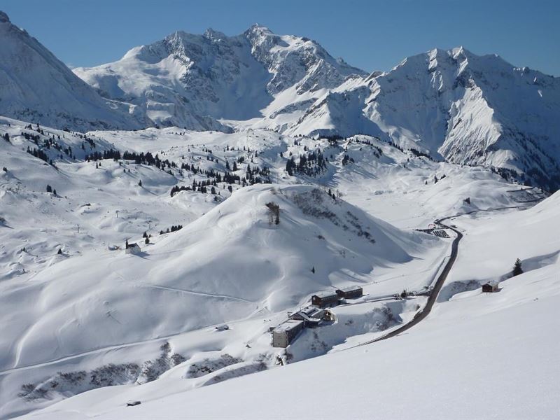 Hotel Adler Warth mit Skigebiet