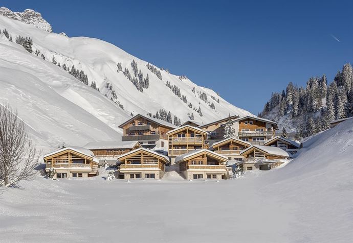 Direkt an der Talabfahrt | Aadla Walser Chalets