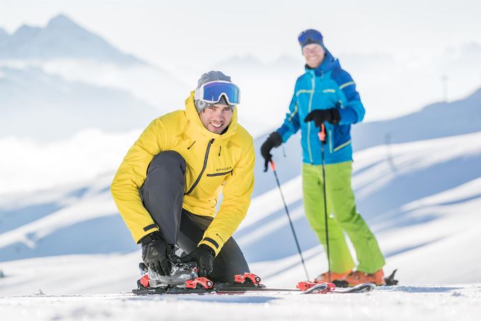 Skifahrer | Aadla Walser Chalets