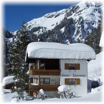 Genießen Sie die wunderbare Winterlandschaft in der Bergen