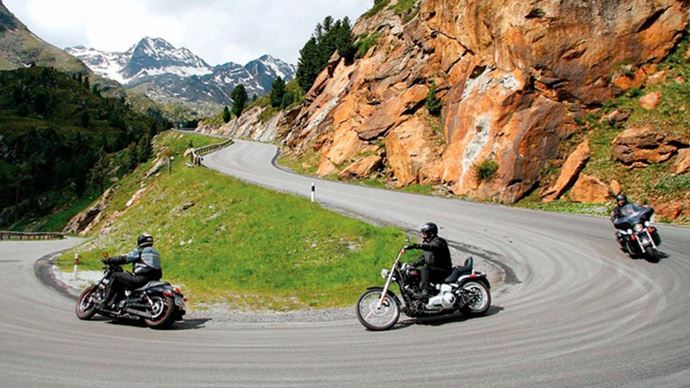 Perfekter Ausgangspunkt zahlreicher Motorradtouren