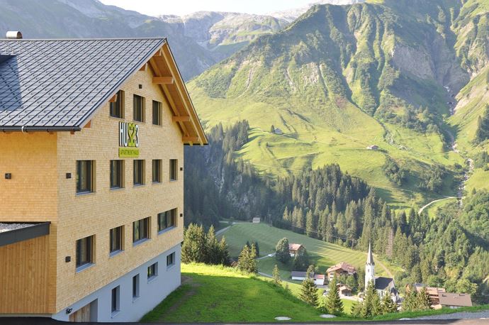 Blick ins Dorf