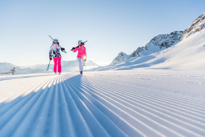 Skifahren in Warth-Schröcken