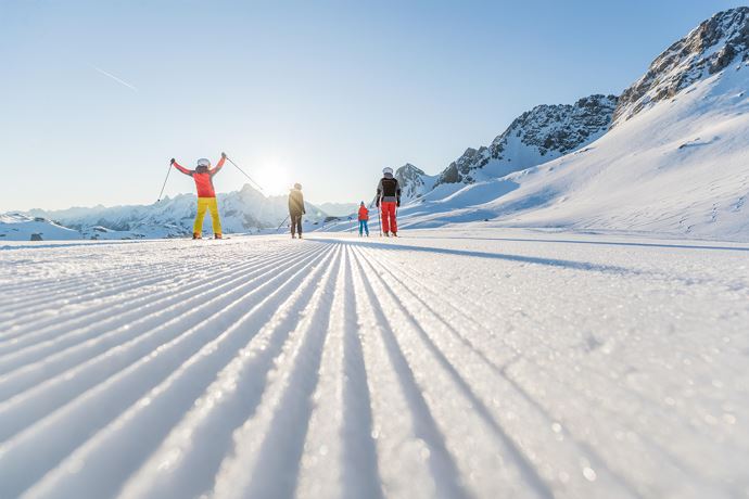 Skifahren in Warth-Schröcken