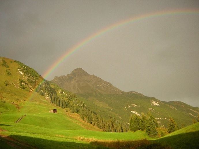Regenbogen - Biberkopf