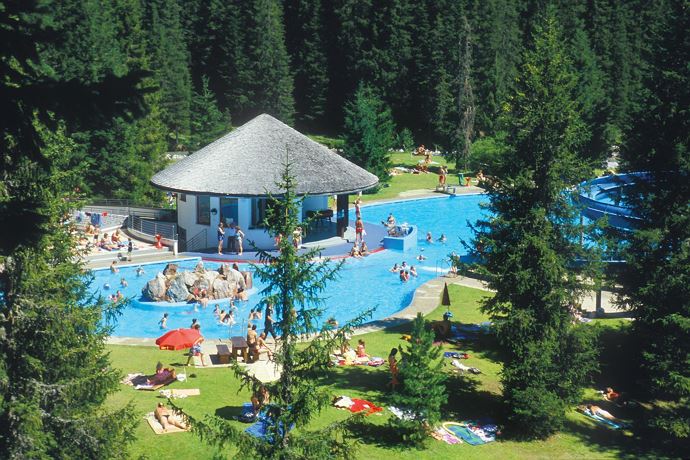 Waldschwimmbad in Lech - Zutritt mit Lechcard