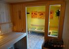 Blick aus der Sauna