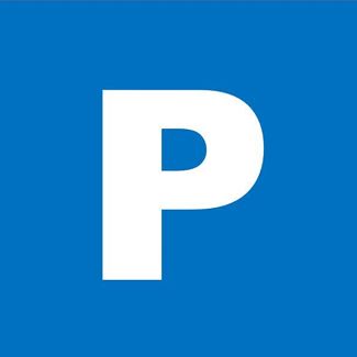 Parkplatz Gemeinde Warth.