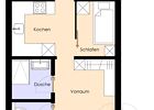 KINDERSCHNEE, Apartment, shower, toilet, 2 bed rooms