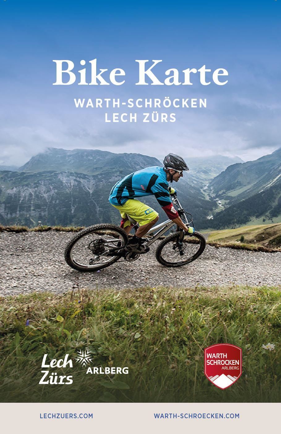 Bike map Warth-Schröcken