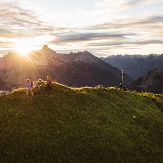 Sonnenaufgangstour Wartherhorn (2.256 m).