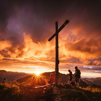 Sonnenuntergangstour Höferspitze (2.131 m).